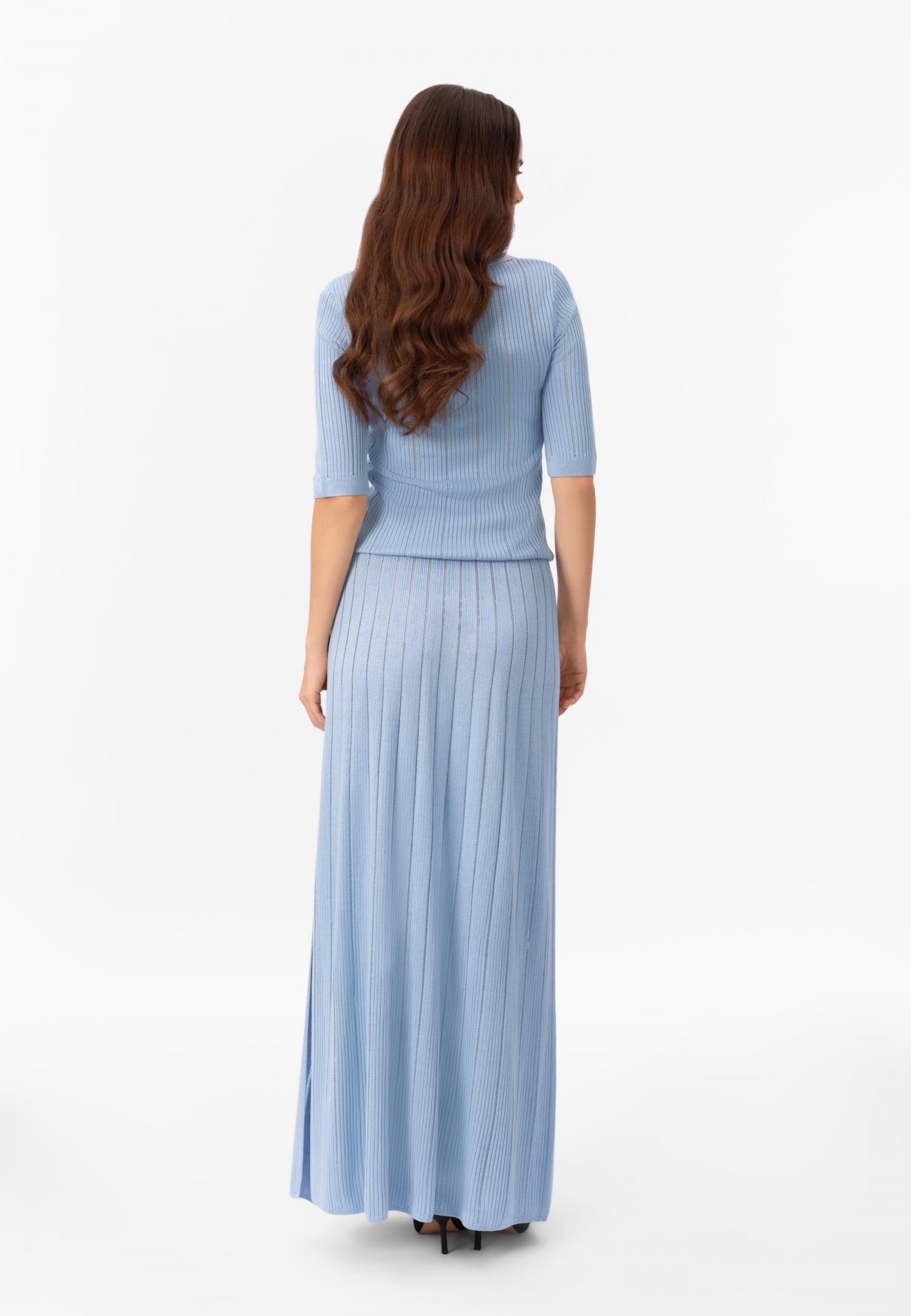 Спідниця жіноча з шовку та віскози